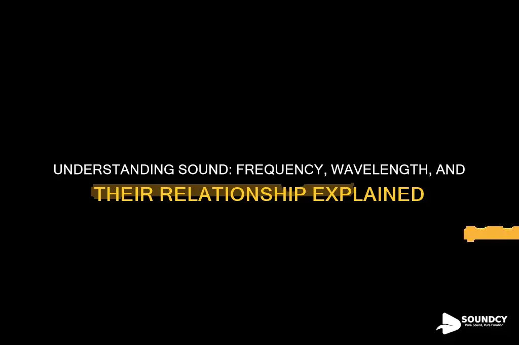 what is sound frequency wavelength