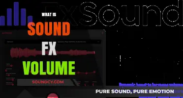 Understanding Sound FX Volume: Balancing Audio Effects in Media Production