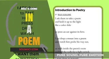 Poetic Sound: The Music of Verse