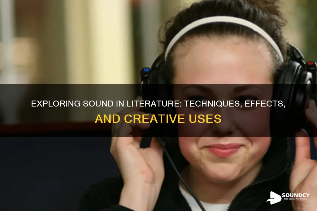what is sound in literature