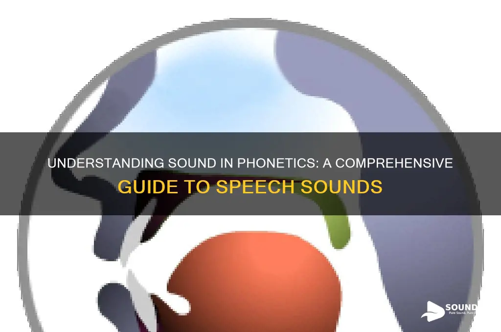 what is sound in phonetics