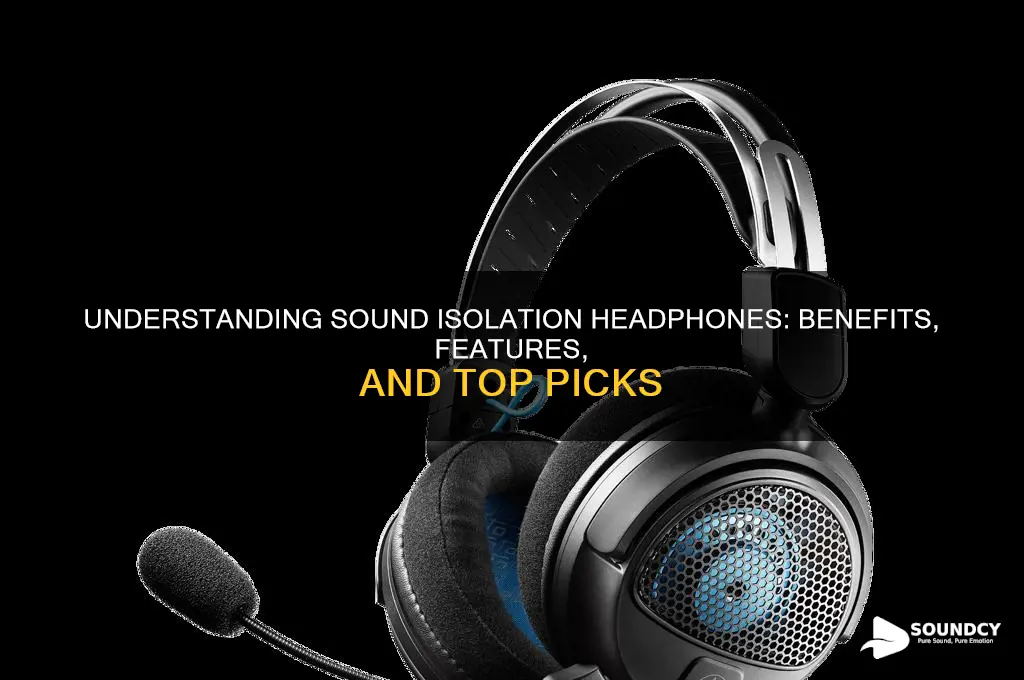 what is sound isolation headphones
