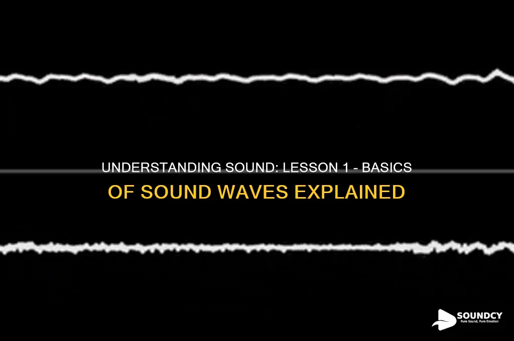 what is sound lesson 1