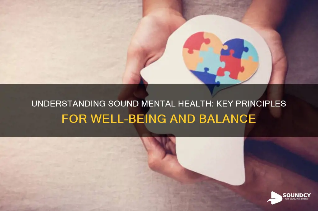 what is sound mental health