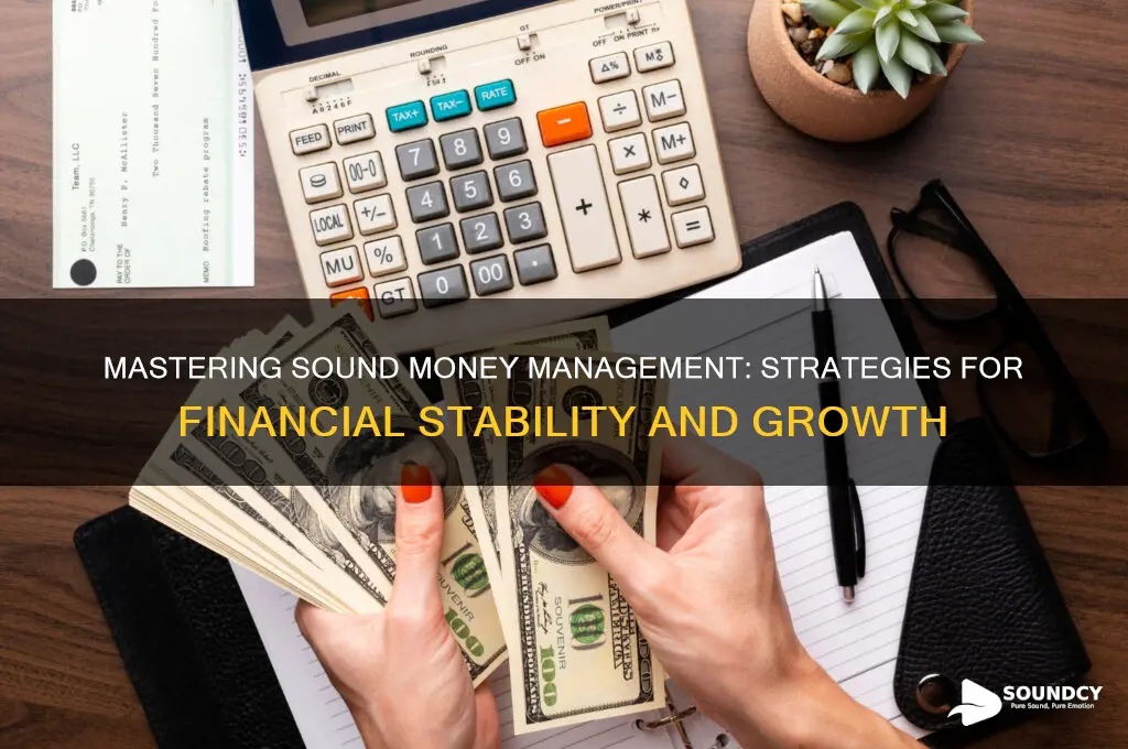 what is sound money management