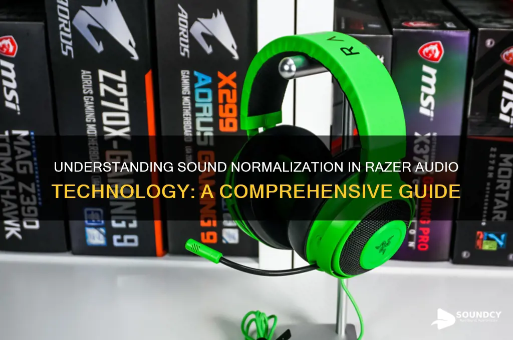 what is sound normalization razer