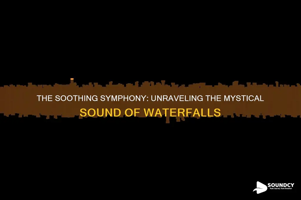 what is sound of waterfall