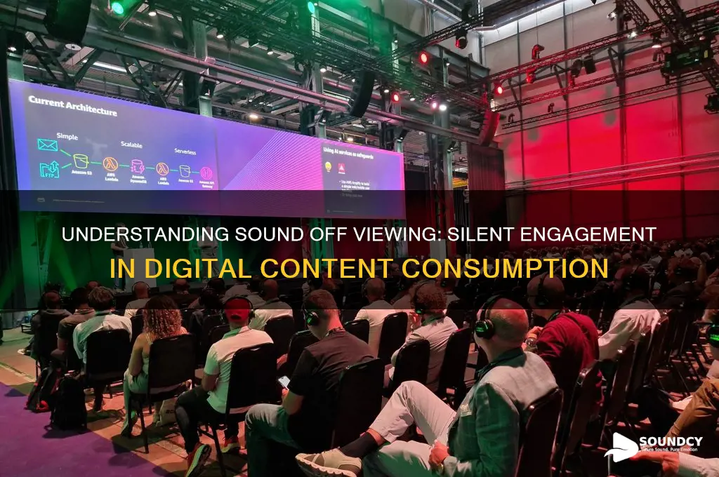 what is sound off viewing