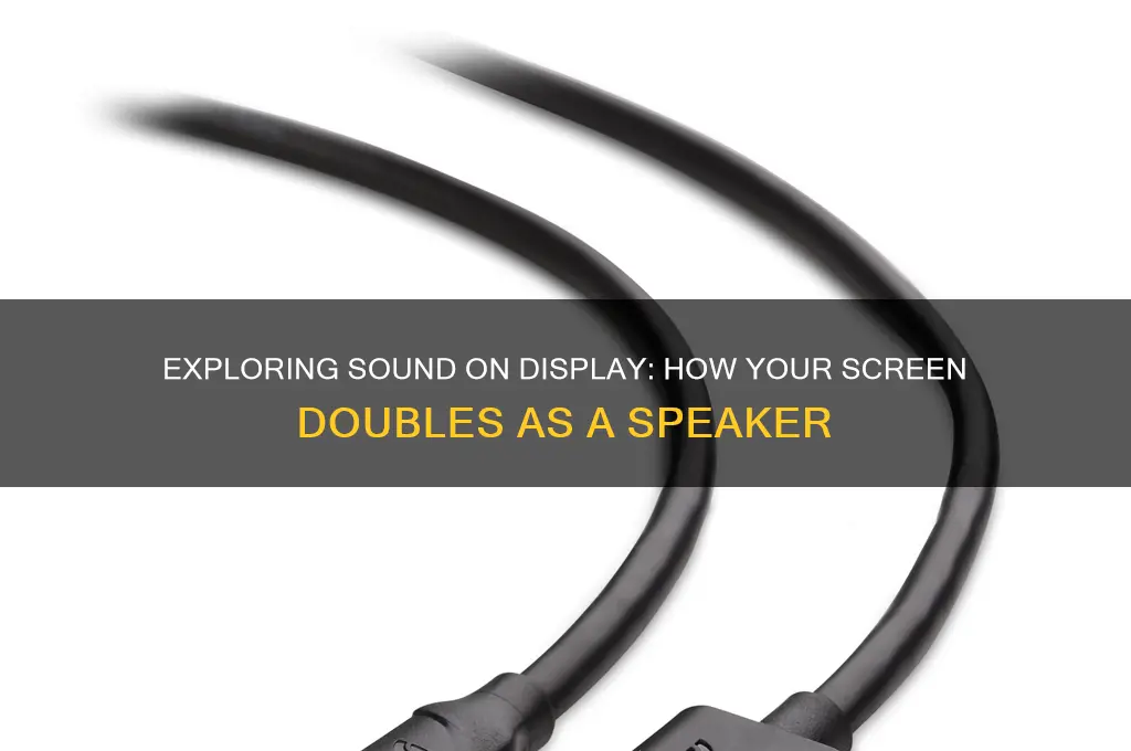 what is sound on display