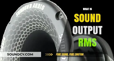 Understanding Sound Output RMS: A Comprehensive Guide to Audio Power