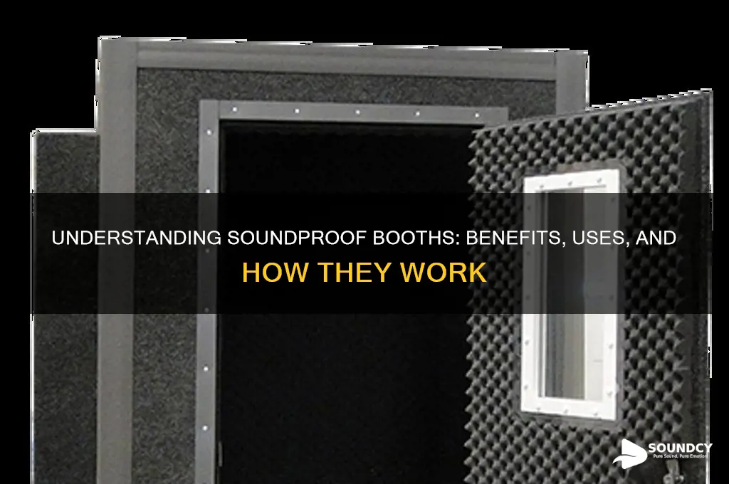 what is sound proof booth