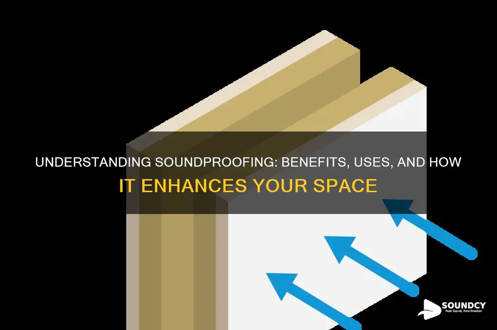 what is sound proofing for