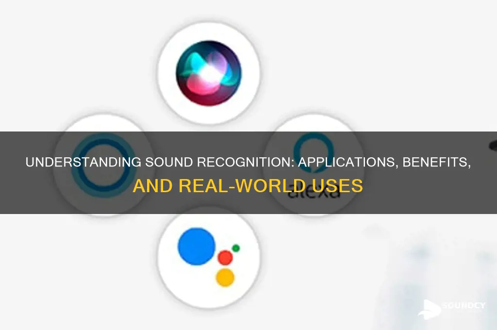 what is sound recognition for