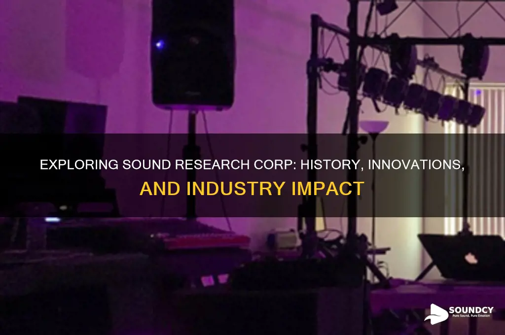 what is sound research corp