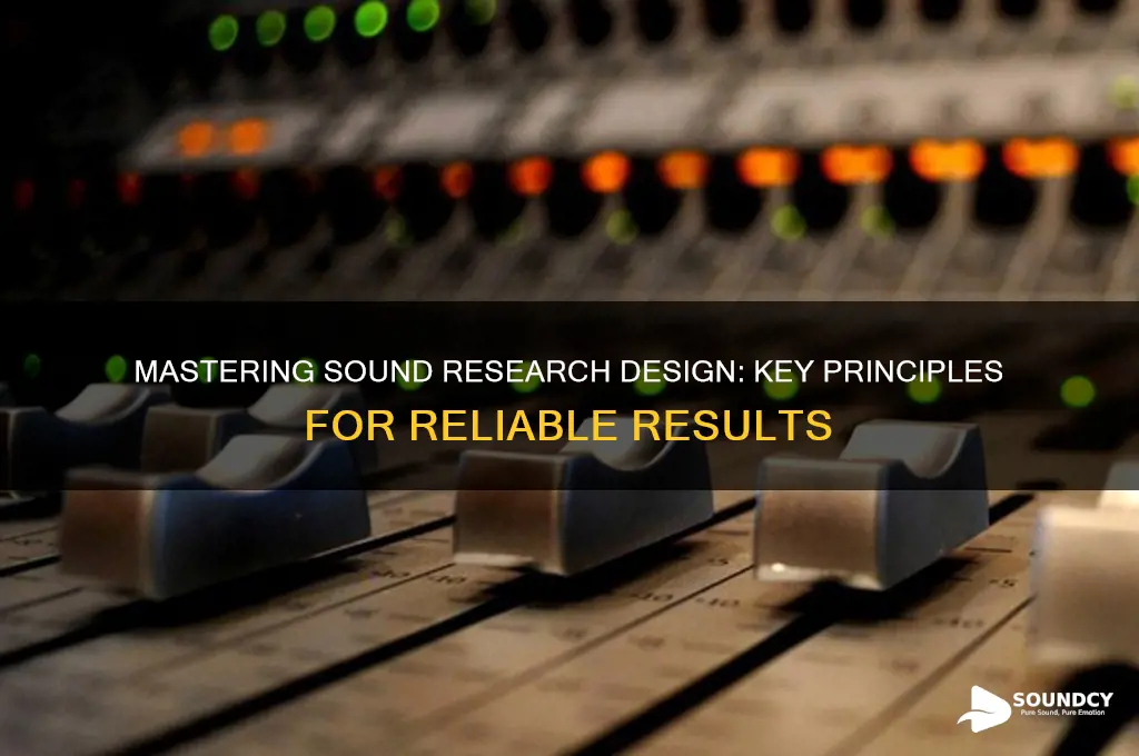 what is sound research design