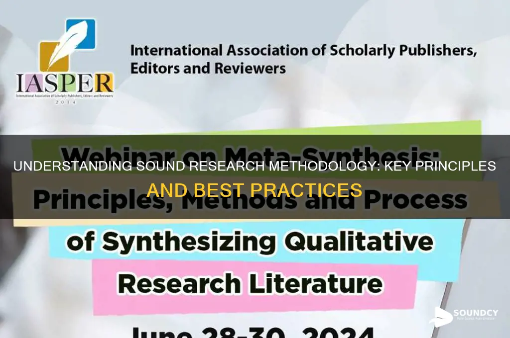 what is sound research methodology