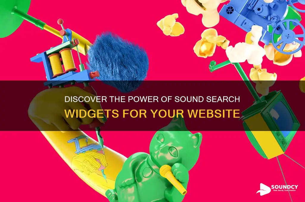 what is sound search widget