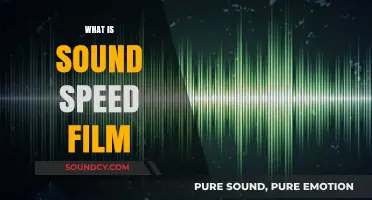 Understanding Sound Speed Film: A Comprehensive Guide to Its Uses and Benefits