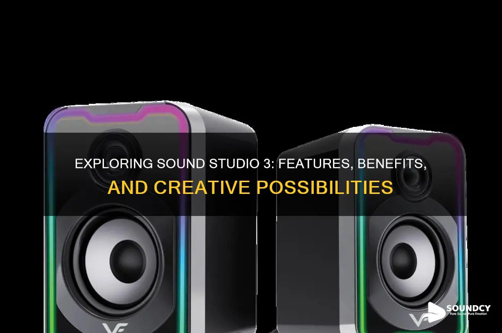 what is sound studio 3