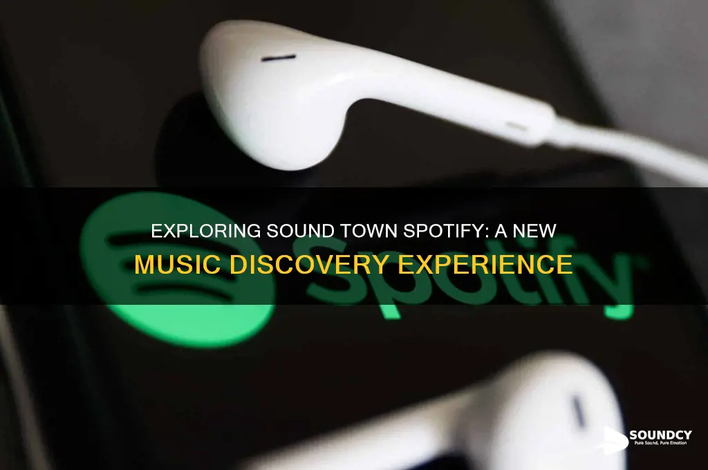 what is sound town spotify