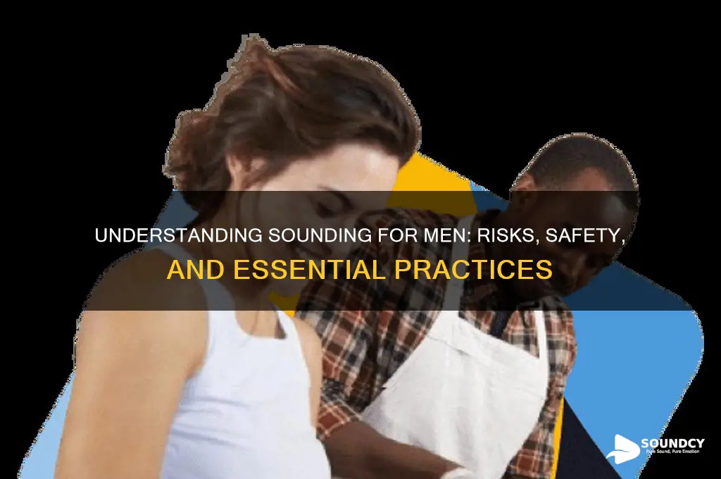 what is sounding a man