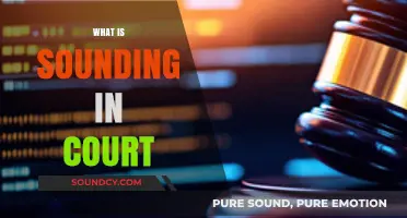 Understanding Court Sounding: Legal Process and Its Significance Explained