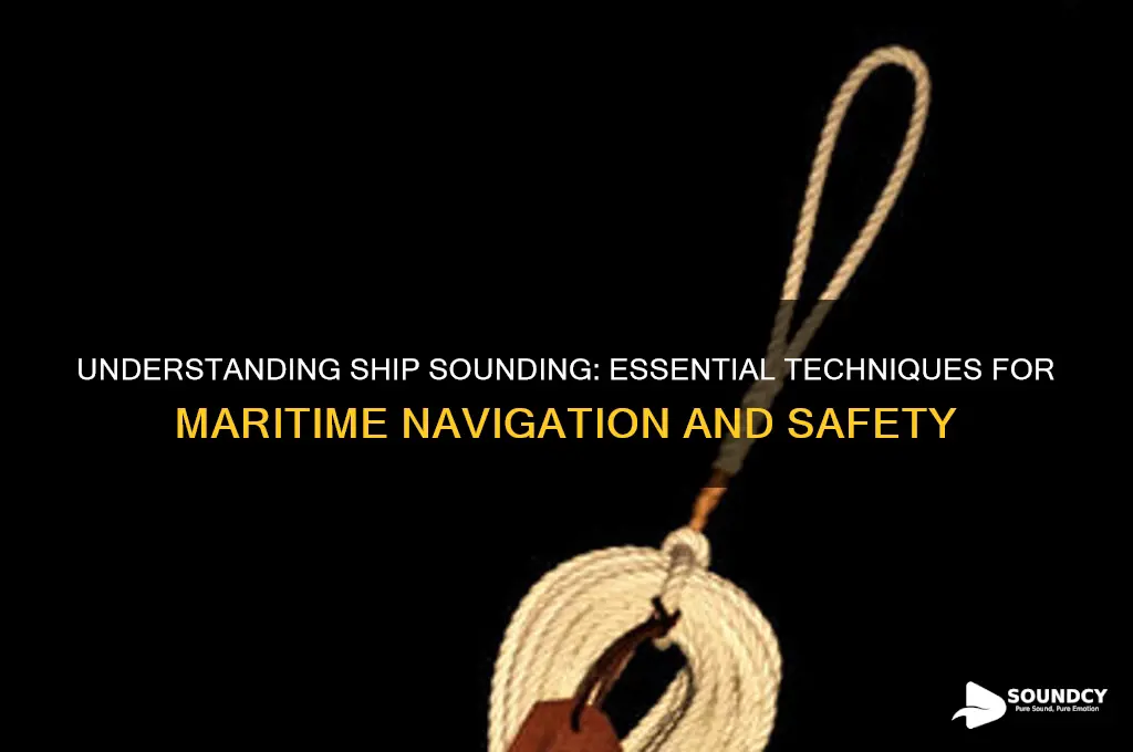 what is sounding in ship
