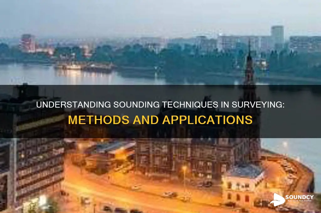 what is sounding in surveying