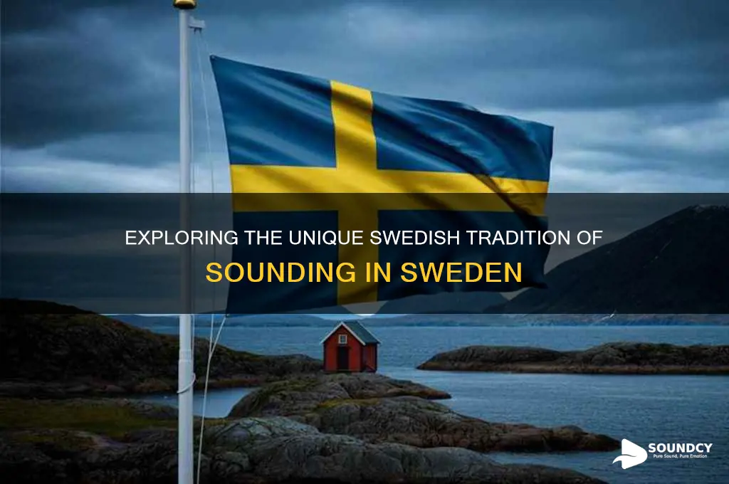 what is sounding in sweden