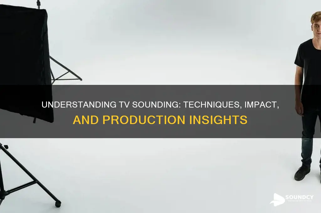 what is sounding in tv