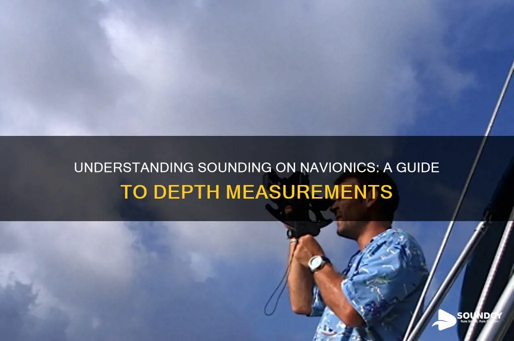 what is sounding on navionics