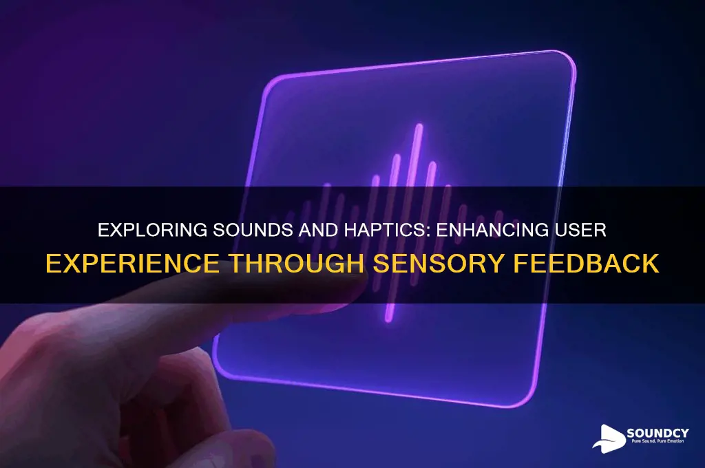 what is sounds and haptics