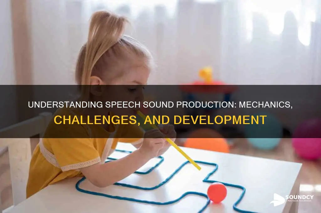 what is speech sound production