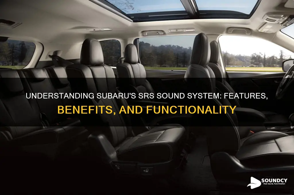 what is srs sound subaru