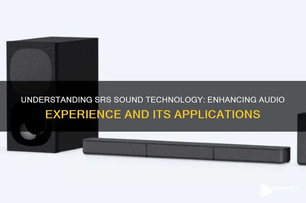 what is srs sound technology