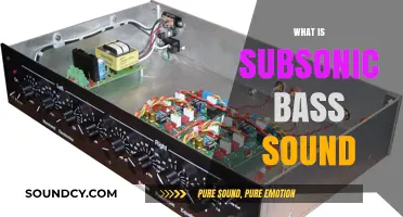 Understanding Subsonic Bass Sound: Frequency, Impact, and Applications Explained