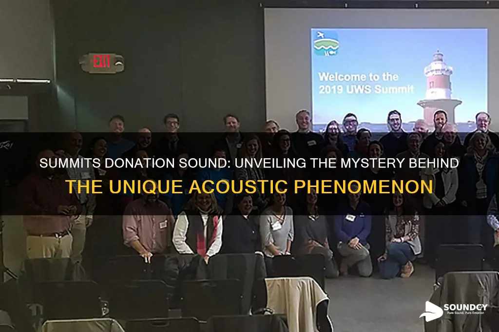 what is summits donation sound