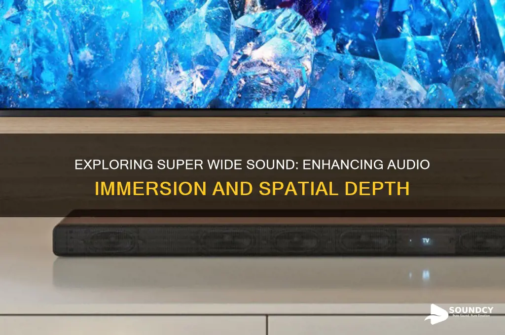 what is super wide sound