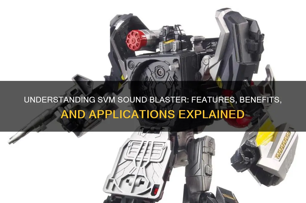 what is svm sound blaster