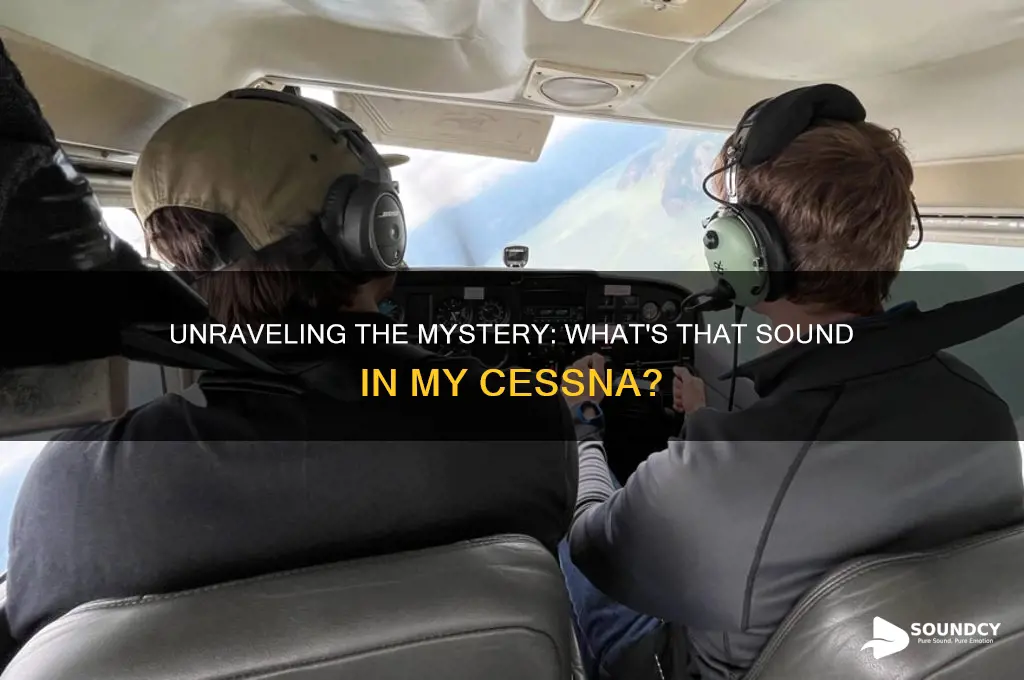 what is that sound cessna