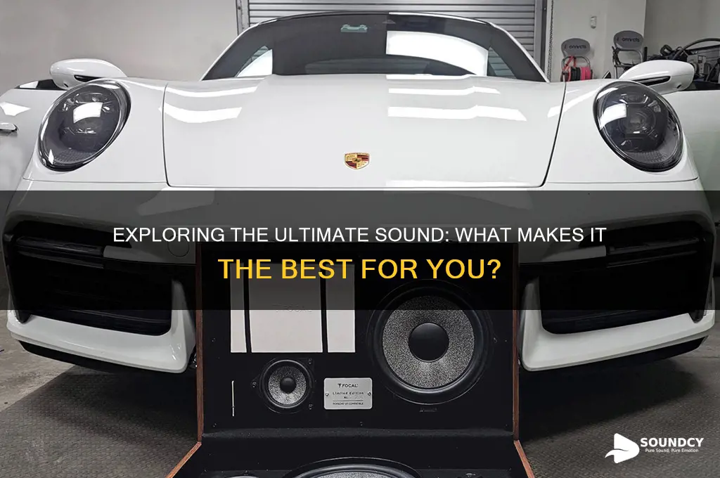 what is the best sound