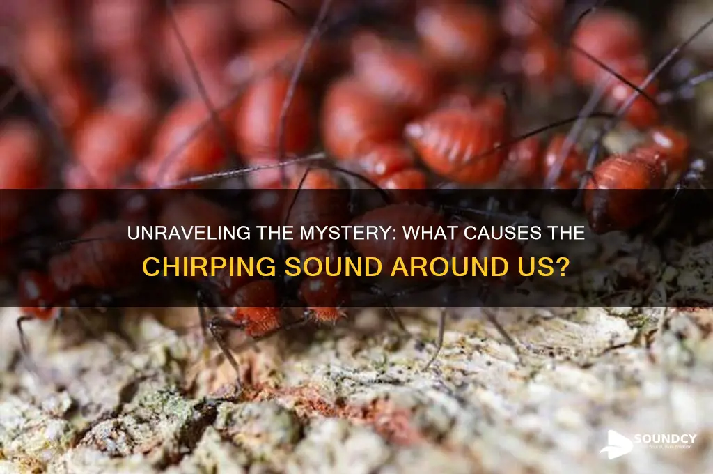 what is the chirping sound