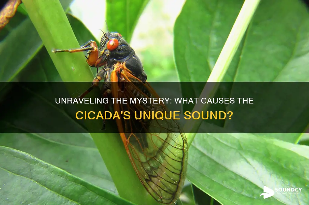 what is the cicada sound