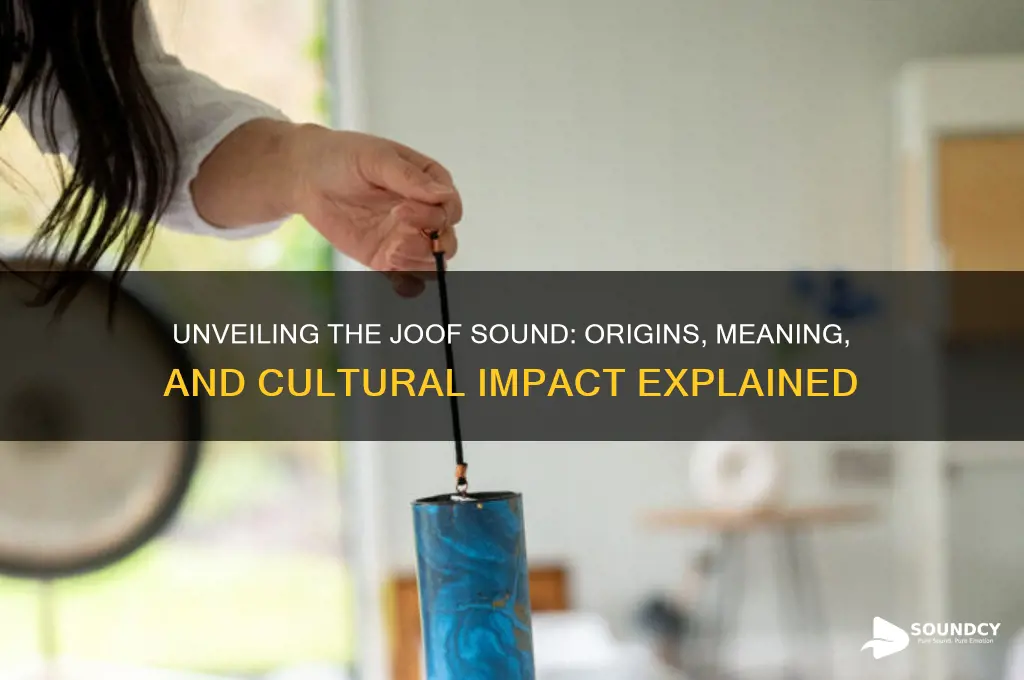 what is the joof sound