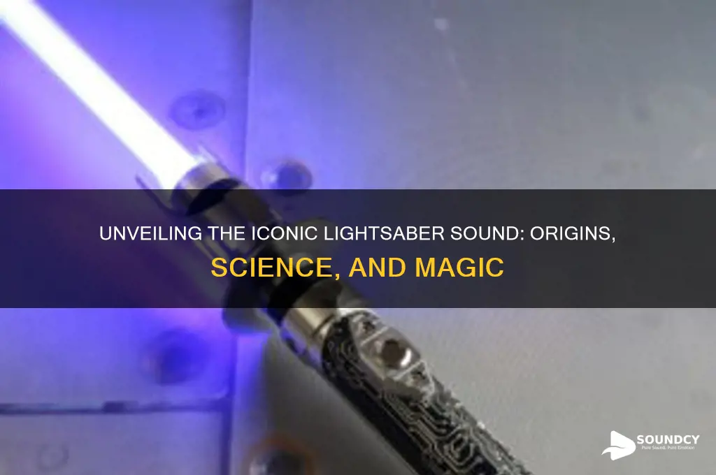 what is the lightsaber sound