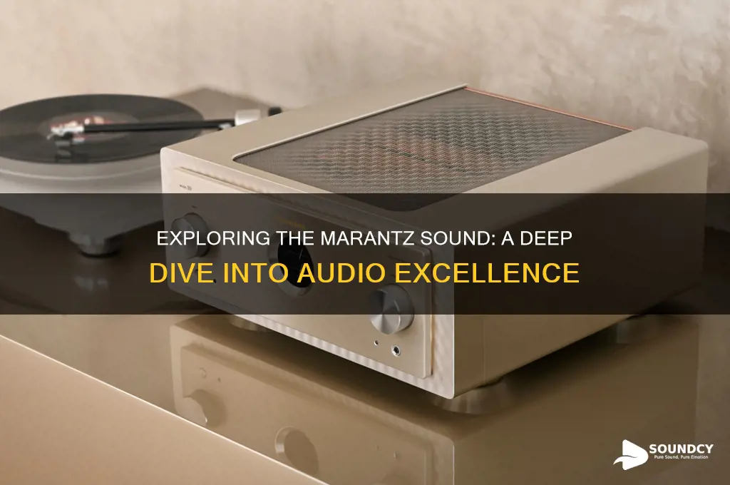 what is the marantz sound