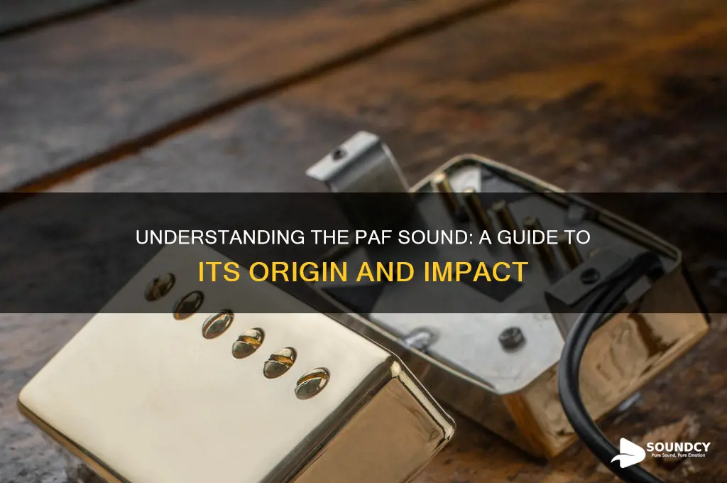 what is the paf sound