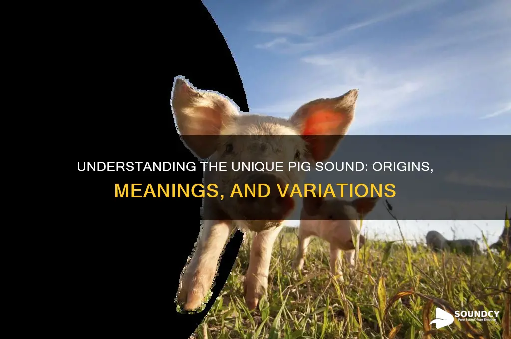 what is the pig sound