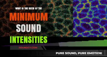 Understanding the Ratio of Minimum Sound Intensities: A Comprehensive Guide