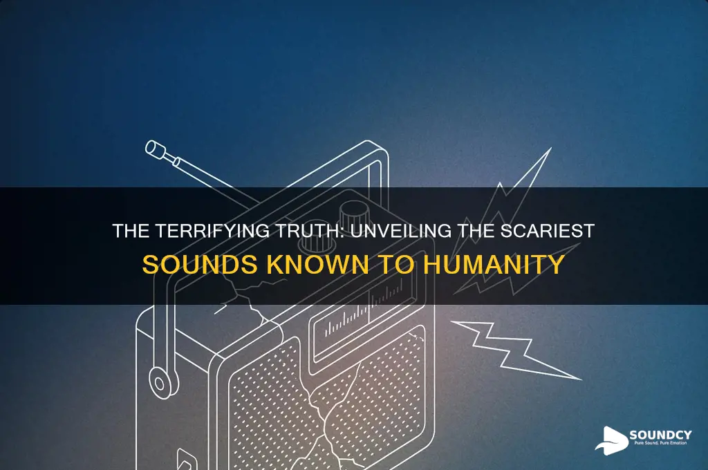 what is the scariest sound